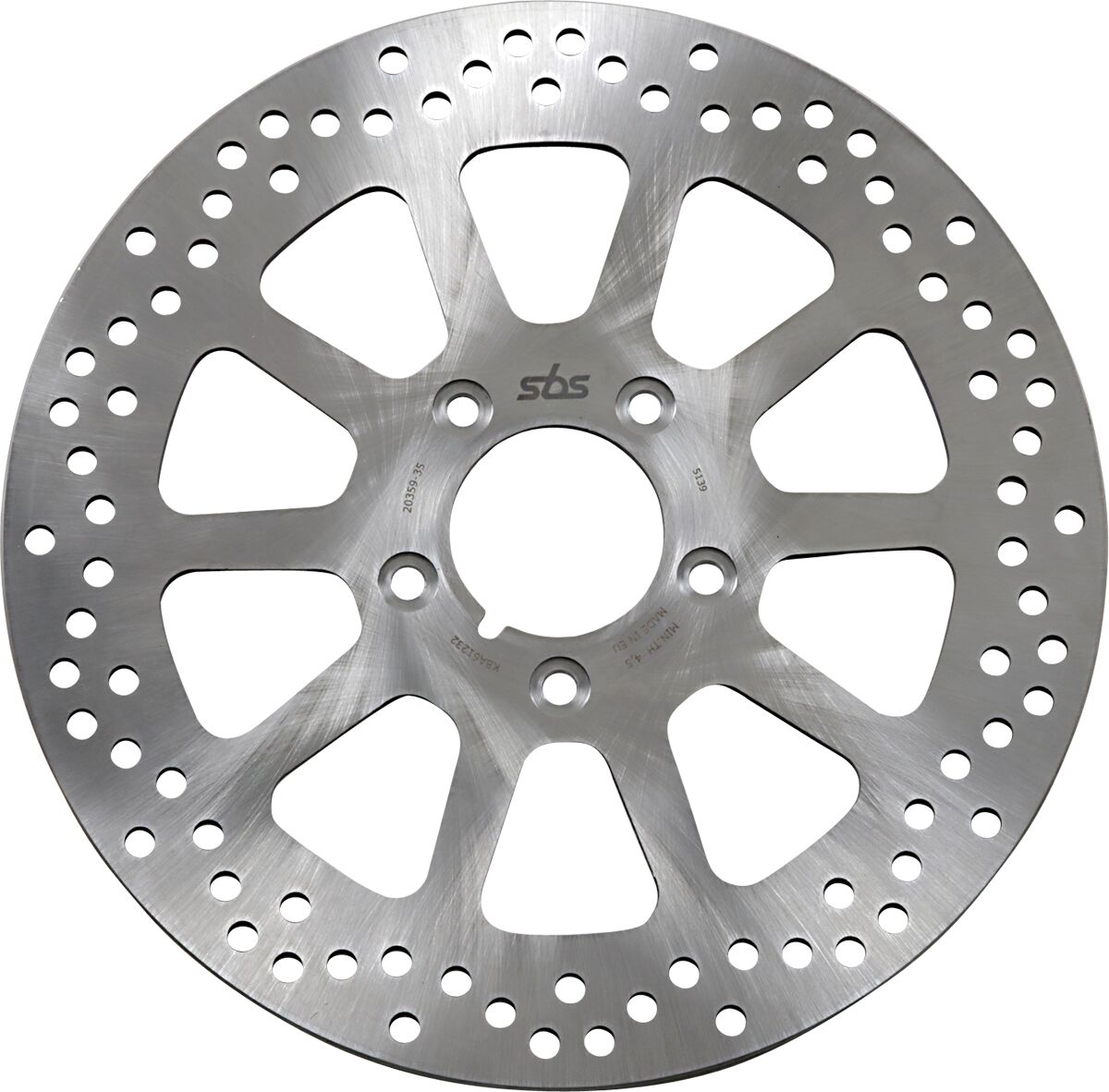 Спирачен диск solid round SBS 5139 — снимка 3