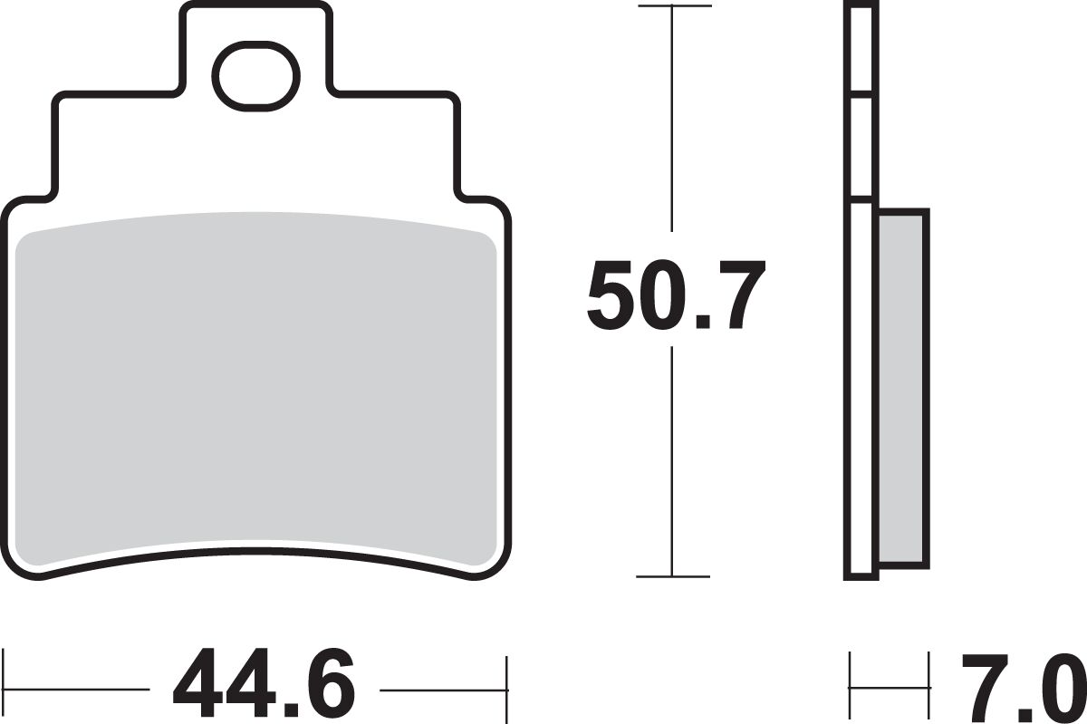 Спирачни накладки SBS 775SI SBS 775SI — снимка 2