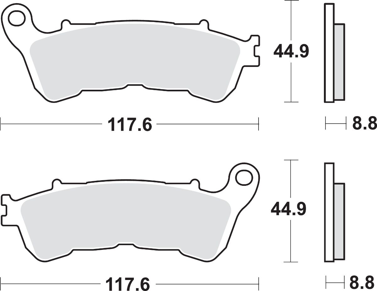 Спирачна накладка SBS 192CT SBS 192CT — снимка 2