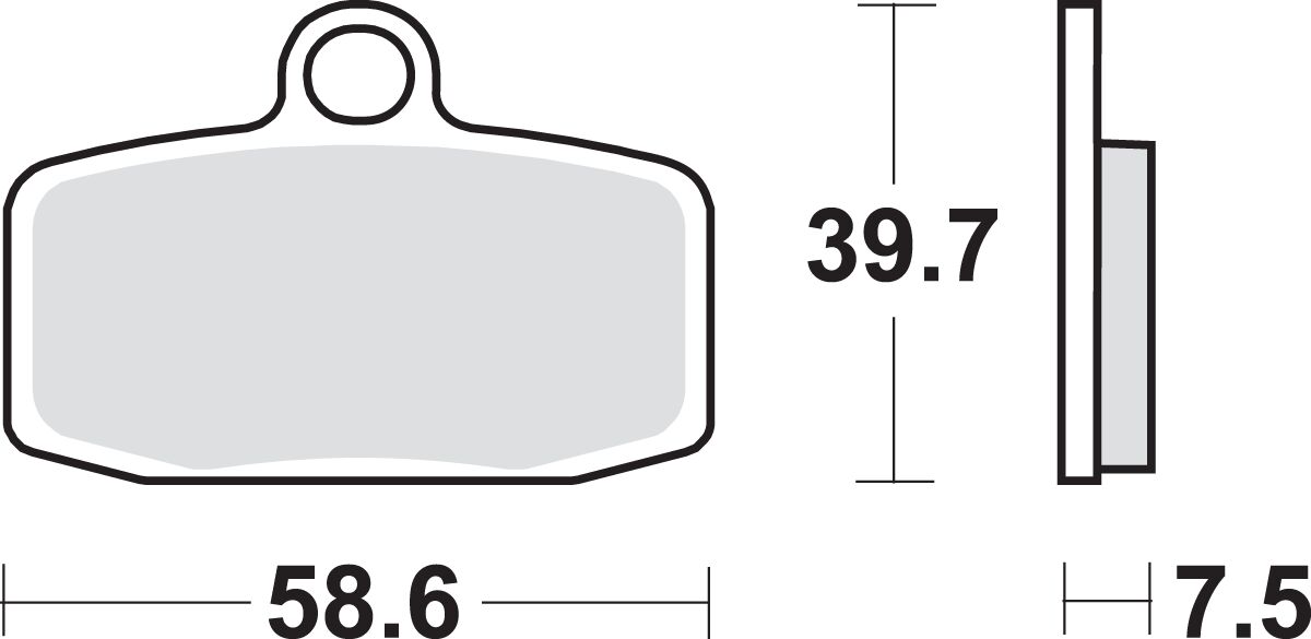 Спирачни накладки SBS 885RSI SBS 885RSI — снимка 2