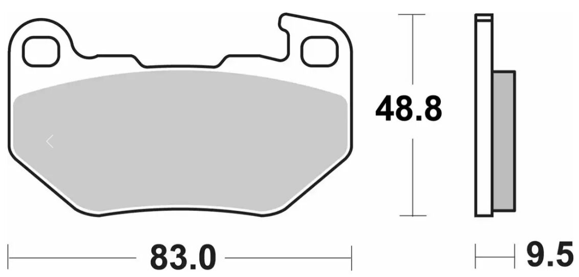 Спирачна накладка SINTER LS SBS 993H.LS — снимка 2