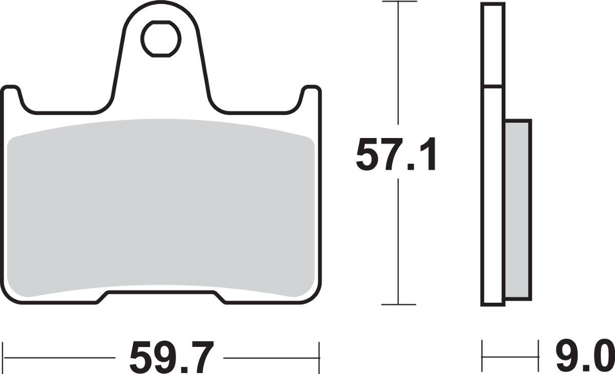 Спирачна накладка SBS 765LS SBS 765LS — снимка 2