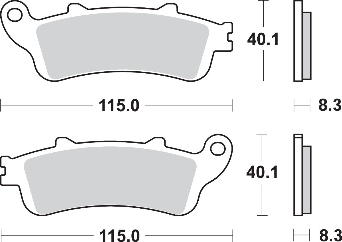 Спирачна накладка SBS 736LS SBS 736LS — снимка 2